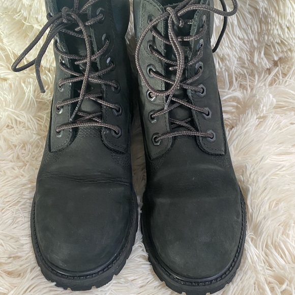 Timberland 6” Premium Black Boots - Picture 3 of 8